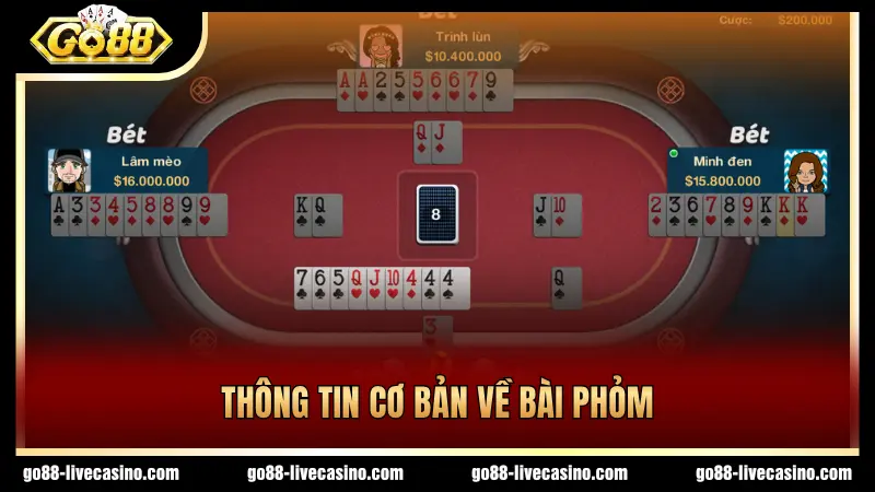 Phỏm còn được gọi là bài Tá Lả