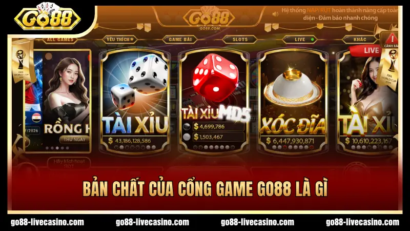 Tìm hiểu bản chất cổng game GO88 là gì